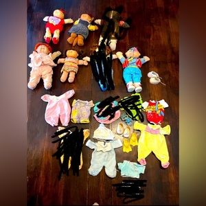 Cabbage Patch Kids and Koosa lot from 90’s & early 2000”s & accessories vintage